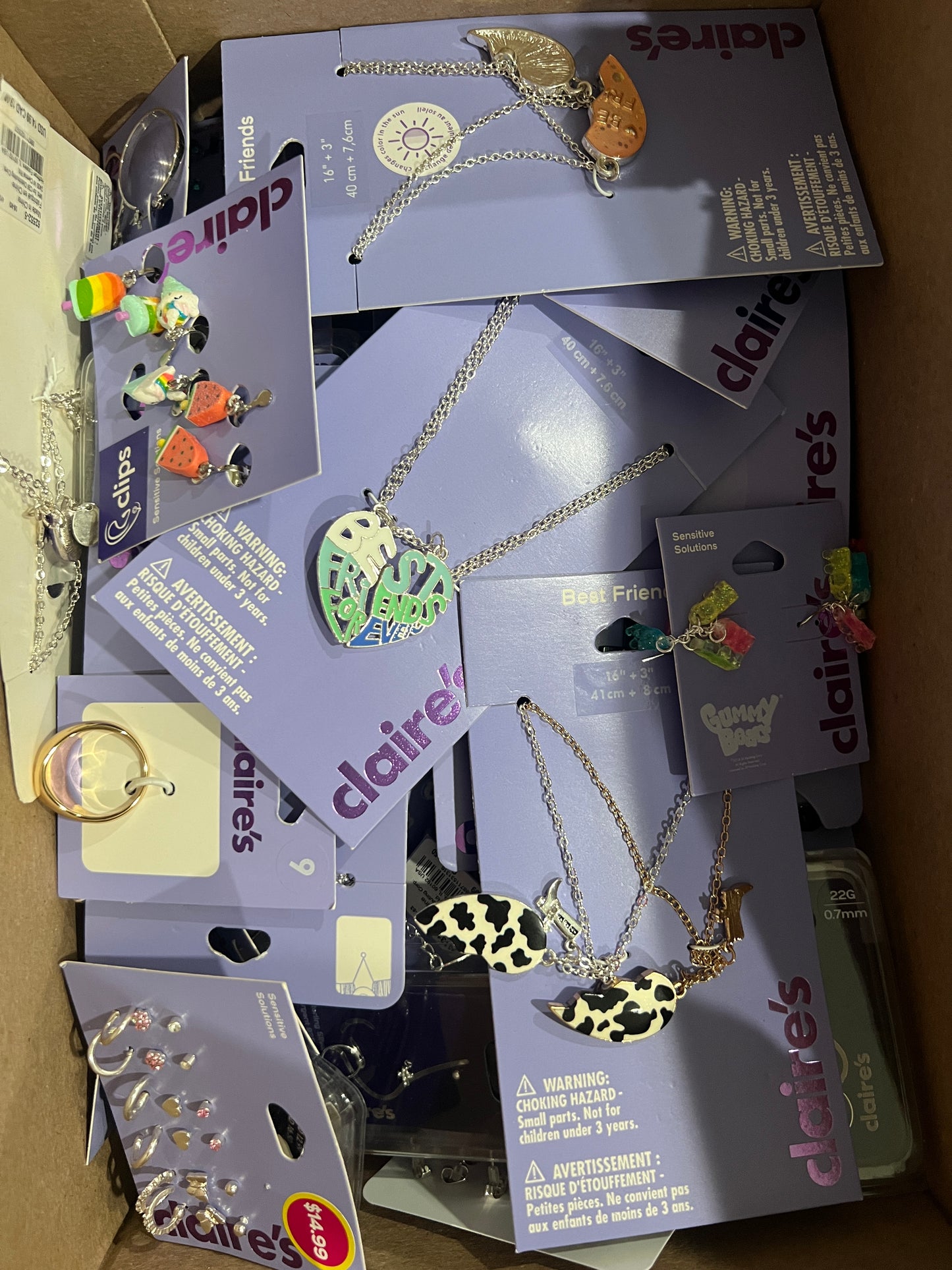 Claire’s Jewelry Liquidation Lot - $500+ MSRP