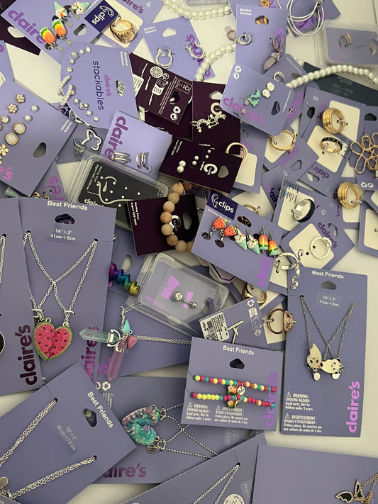 Claire’s Jewelry Liquidation Lot - $500+ MSRP